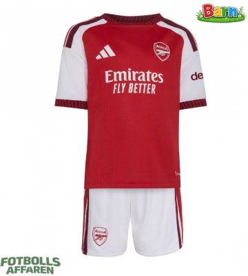 Arsenal Hemmaställ Barn 2026-27 Kortärmad (+ Korta byxor)
